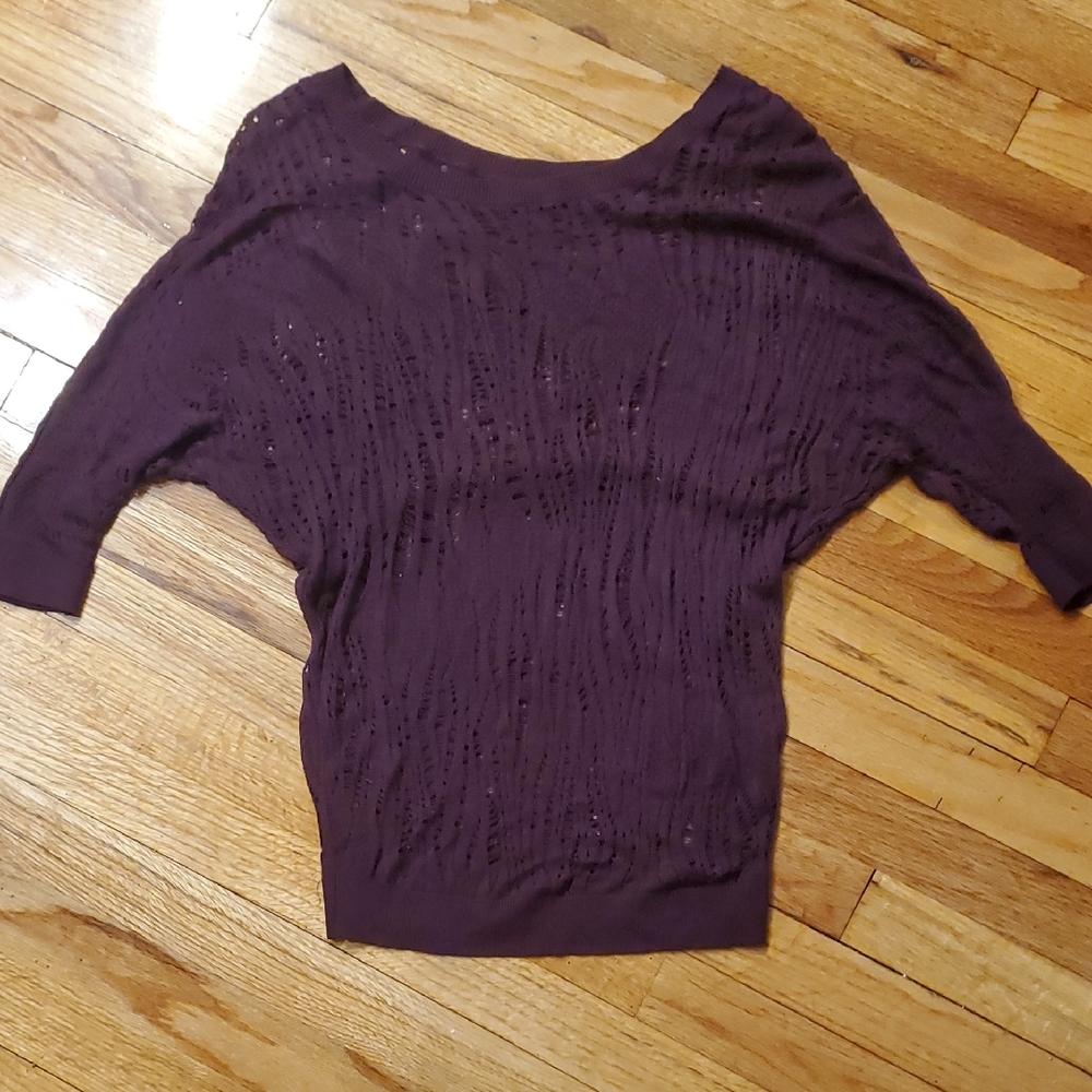 3/$15 Sale Plum Sweater